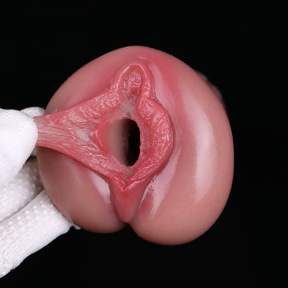 Life-size Pussy Pocket Masturbator - Realistic Labia Women Vaginas Masturbation Cup Male Sex Toy