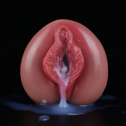 Life-size Pussy Pocket Masturbator - Realistic Labia Women Vaginas Masturbation Cup Male Sex Toy
