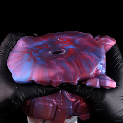 Masturbateur Fantasy Cyber-Bête Loup Mécanique – Dispositif de Masturbation Poupée Sexuelle en Silicone Liquide avec Canal Texturé & Action de Langue