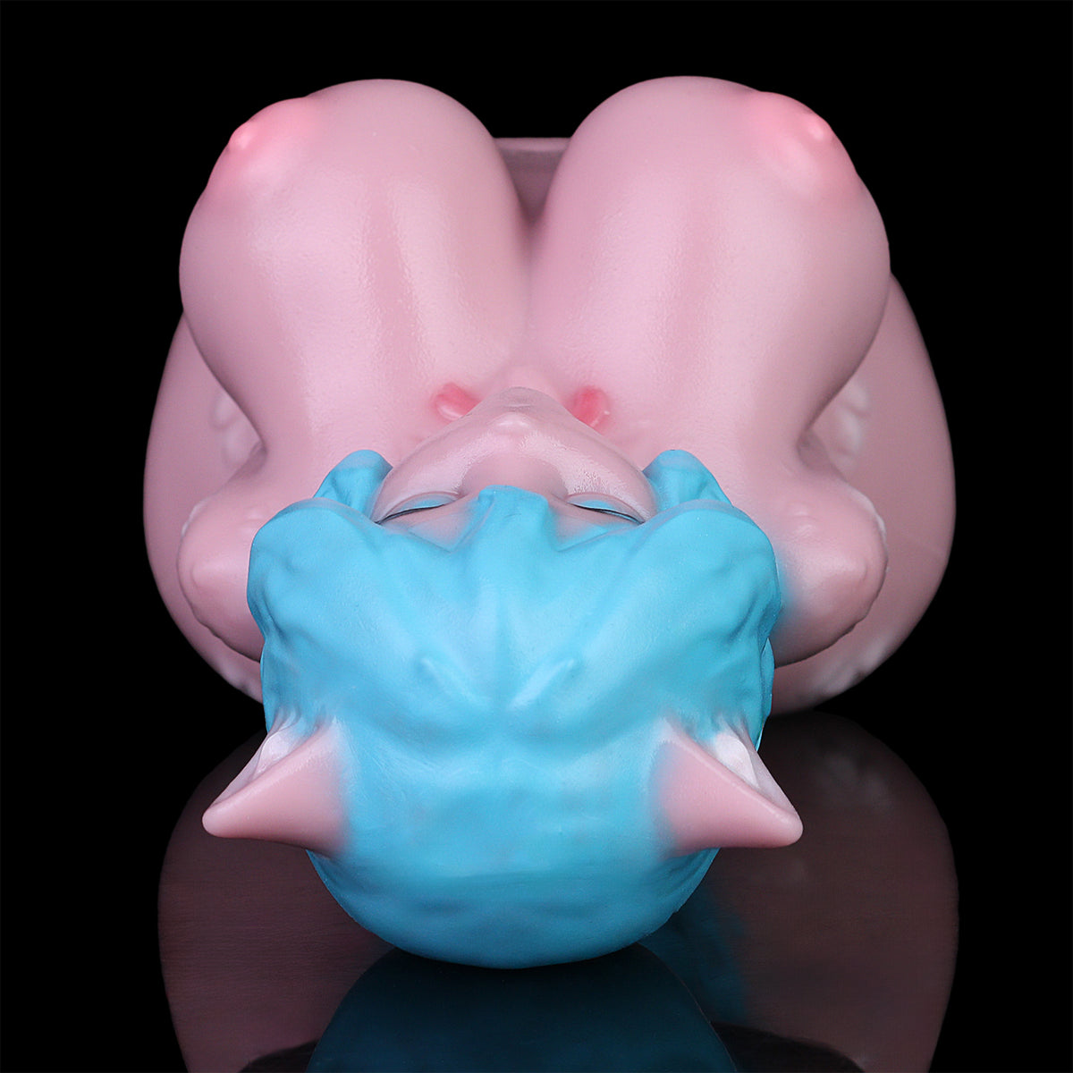 Blue-Haired Catgirl Silicone Torso | Fantasy Sex Dolls
