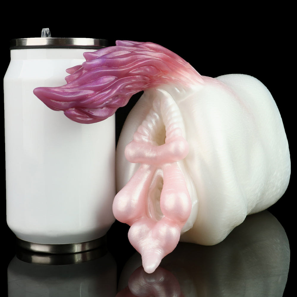 Regenbogen-Pferdemuschi-Tiermasturbator – Fantasie-Taschenmuschi, Penis, Blowjob, Milch
