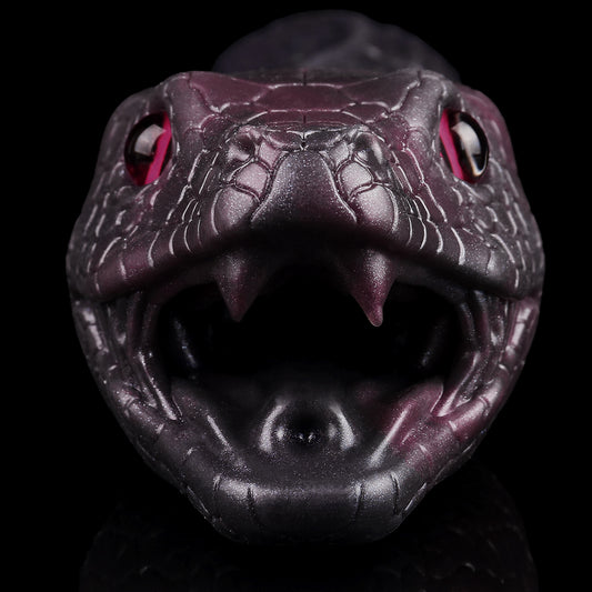 Domlust Serpent Pocket Pussy — Black Snake Fantasy Masturbator for Beast Fetish Play