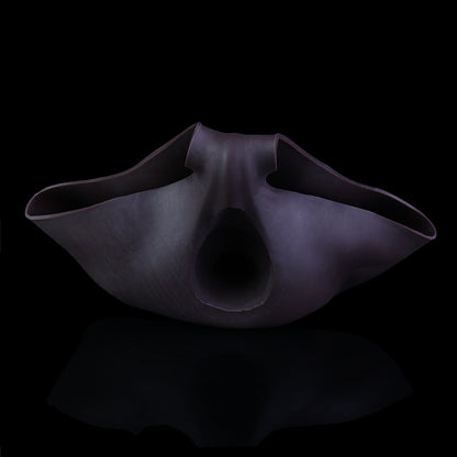 Dark Skin Strap-On Dildo with Balls & Black Custom Briefs — Full-Anatomy Platinum Silicone Wearable Penis for ED & Size Enhancement