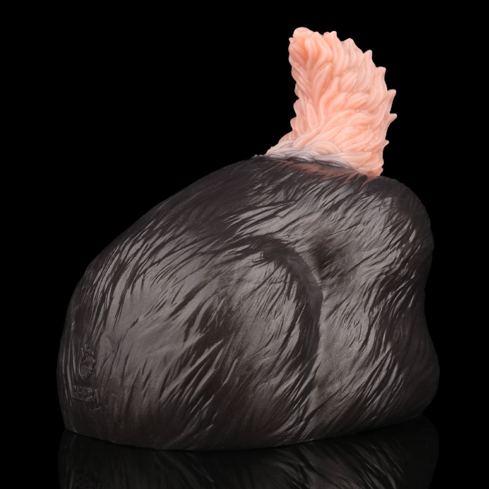 Fantasy Animal Dog Ass Pocket Pussy - Single-Channel Penis Massaging Blowjob Silicone Sex Toy