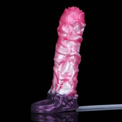 Sacred Lotus Cock Sleeve | Fantasy Squirting Penis Sleeve with Platinum Silicone & Cock Ring