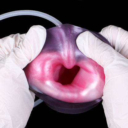Sacred Lotus Cock Sleeve | Fantasy Squirting Penis Sleeve with Platinum Silicone & Cock Ring