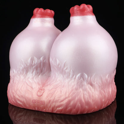 Poupée sexuelle fantaisie au lait de chèvre – Masturbateur double action pour pénis en poitrine de mouton Ma Sex Toy