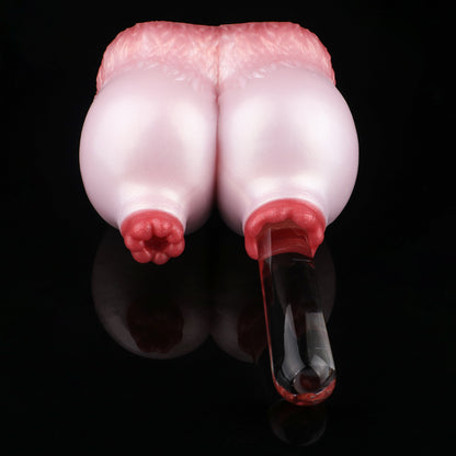 Poupée sexuelle fantaisie au lait de chèvre – Masturbateur double action pour pénis en poitrine de mouton Ma Sex Toy
