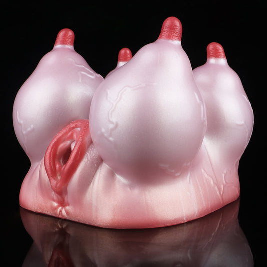 Cow Pussy Torso Fantasy Masturbator - Realistic Animal 4 Teasing Nipples Riding Masturbation