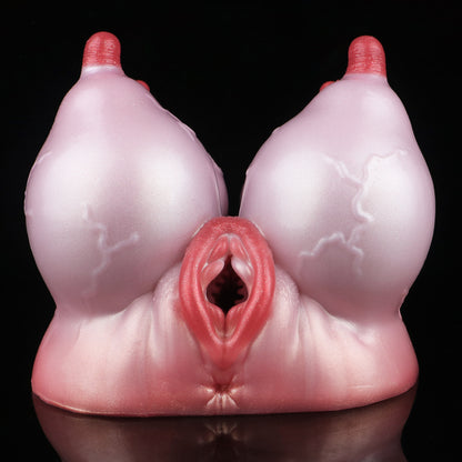 Cow Pussy Torso Fantasy Masturbator - Realistic Animal 4 Teasing Nipples Riding Masturbation