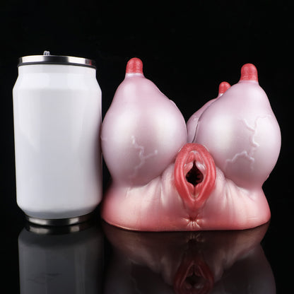 Cow Pussy Torso Fantasy Masturbator - Realistic Animal 4 Teasing Nipples Riding Masturbation