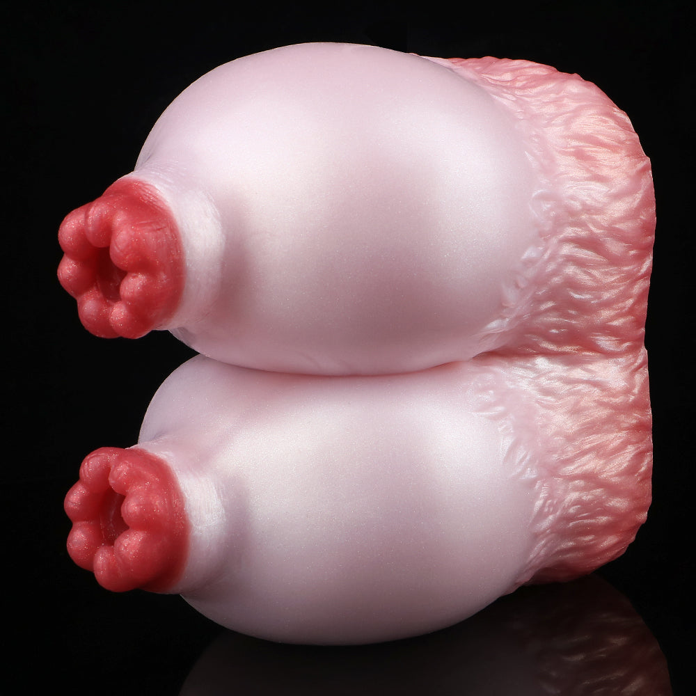 Poupée sexuelle fantaisie au lait de chèvre – Masturbateur double action pour pénis en poitrine de mouton Ma Sex Toy