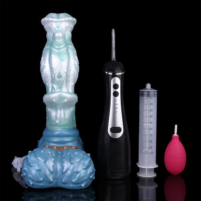 Frosty Stallion: The Ultimate Fantasy Squirting Dildo for Wet Adventures