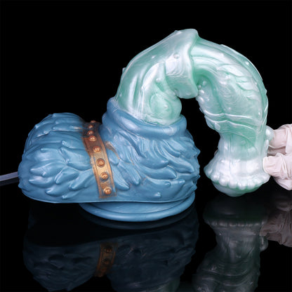 Frosty Stallion: The Ultimate Fantasy Squirting Dildo for Wet Adventures