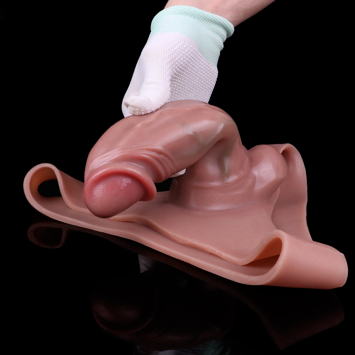 Realistic Penis Sleeve Enlarger Male Sex Toy - Premium Silicone Cocksleeve Underwear