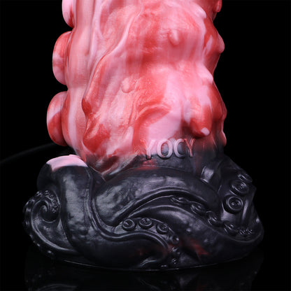 Deep Abyss Tentacle Long Dildo — Platinum Silicone, Sucker-Array Texture, 3MP HD Camera & 4 Sizes S/M/L/XL