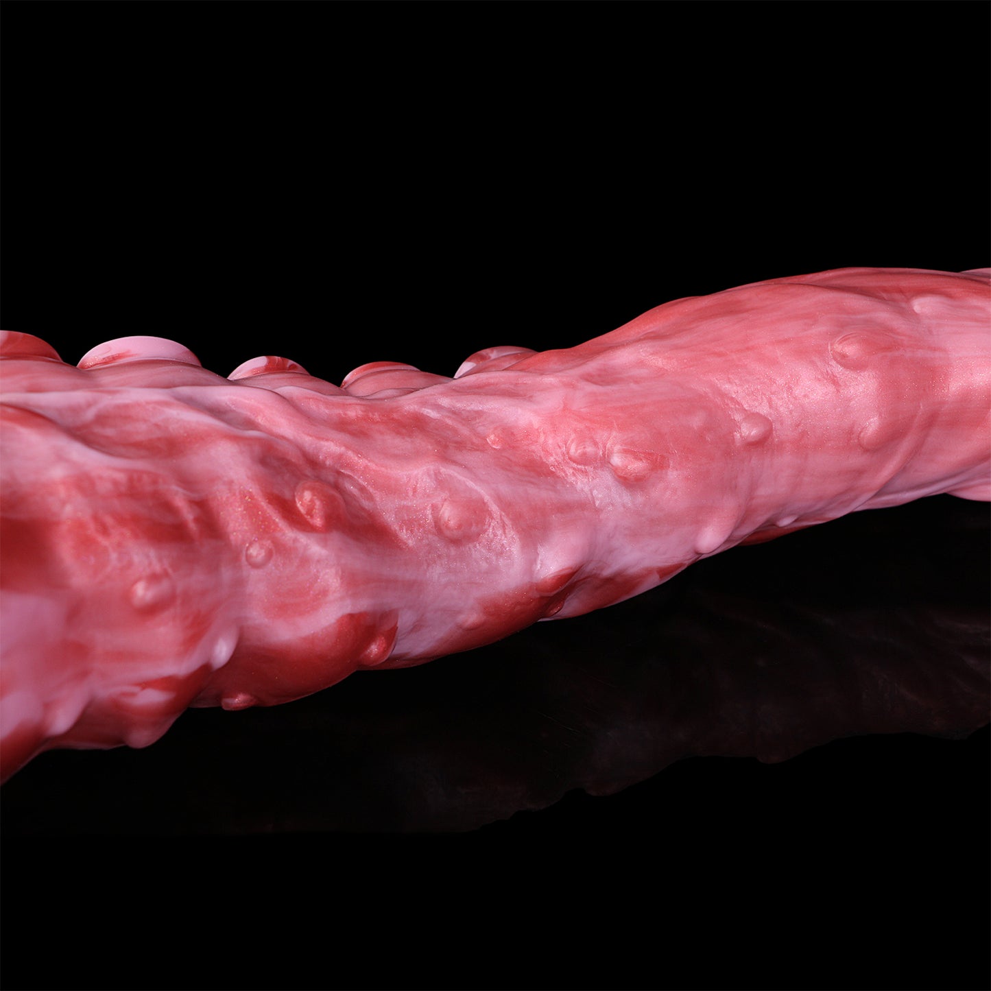 Deep Abyss Tentacle Long Dildo — Platinum Silicone, Sucker-Array Texture, 3MP HD Camera & 4 Sizes S/M/L/XL
