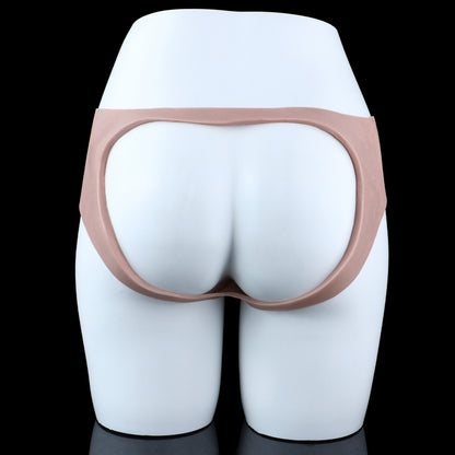 Realistic Silicone Sheath Underwear Instant Hardness & Veined Texture – Men Wearable Sex Toys for ED & Size Enhancement