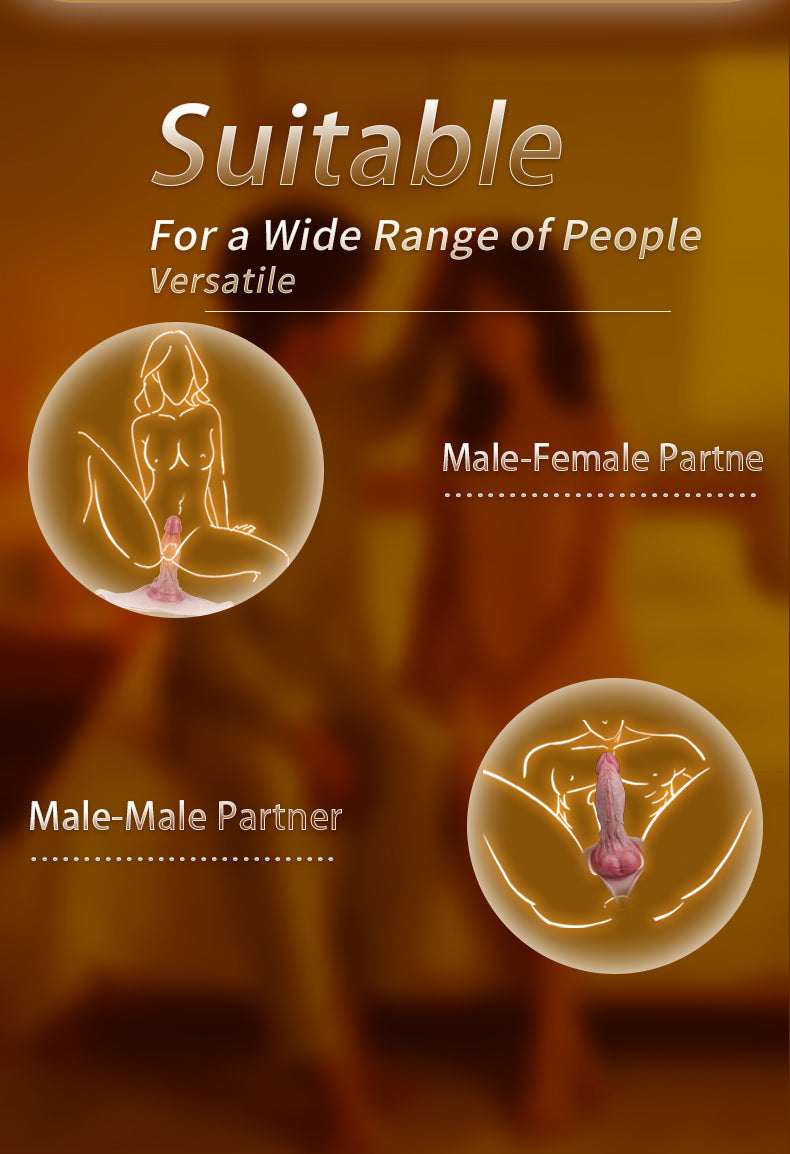 Realistic Silicone Sheath Underwear Instant Hardness & Veined Texture – Men Wearable Sex Toys for ED & Size Enhancement