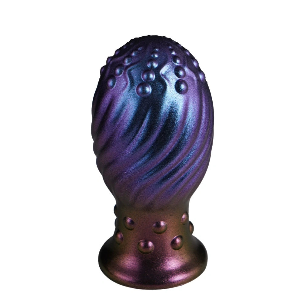Fantasy Giant Fist Dildo with Suction Cup: Alien Textured Silicone Plug for Vaginal Expansion & Orgasmic Massage Sex Toys
