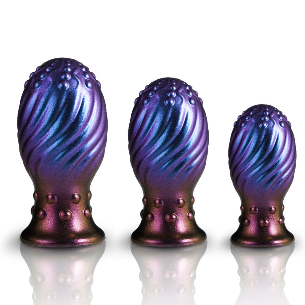 Fantasy Giant Fist Dildo with Suction Cup: Alien Textured Silicone Plug for Vaginal Expansion & Orgasmic Massage Sex Toys