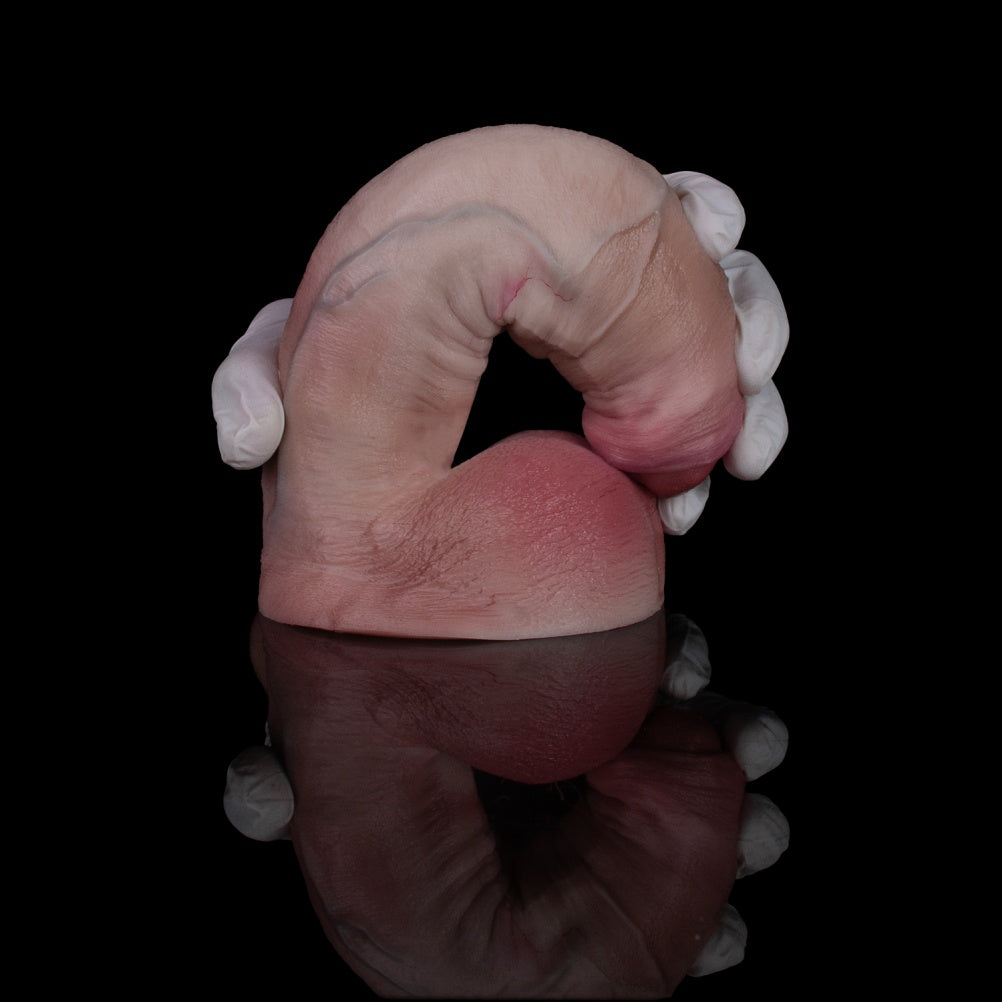 8-Zoll Realistischer Dual-Layer Silikon-Dildo mit Saugnapf – G-Punkt & Orgasmus-Massage Sexspielzeug
