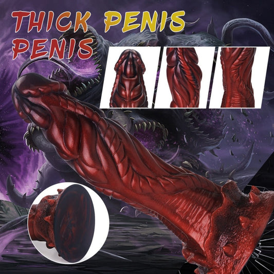 Fantasy Monster Bad Dragon Dildo-Hands-Free Suction Cup Sex Toys for Deep Vaginal Insertion & Orgasmic Massage
