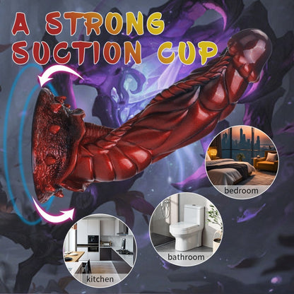 Fantasy Monster Bad Dragon Dildo-Hands-Free Suction Cup Sex Toys for Deep Vaginal Insertion & Orgasmic Massage