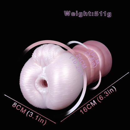 Fantasy Anal Silicone Pocket Pussy - Realistic Texture & Intense Suction Male Sex Toys