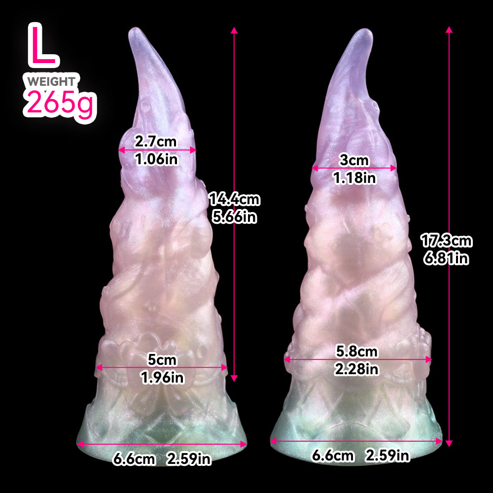 Ice Cream Fantasy Dildos Butt Plug - Crystal Monsterdildo Women Masturbating Sex Toys