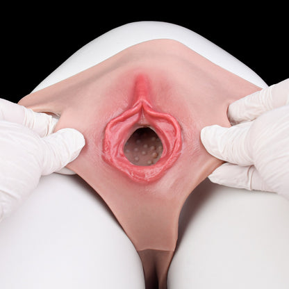 Realistic Silicone Wearable Fake Vagina Pants-Cross-Dressing & Intimacy Enhancer
