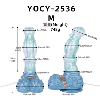 Frosty Stallion: The Ultimate Fantasy Squirting Dildo for Wet Adventures