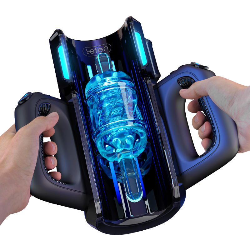 Machine sexuelle Masturbador masculin - Jouet sexuel masculin télescopique automatique avec support pour téléphone portable