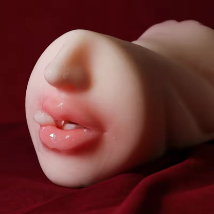 Realistic Pocket Pussy Male Masturbator - Oral Sex Vagina Anal Lifelike Masturbation Cup