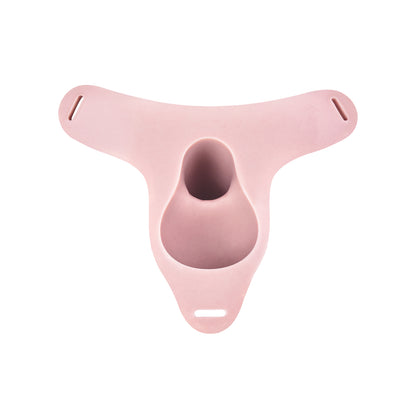 Realistic Silicone Chastity Pants — Wearable Male Cock Cage with Leather Harness for BDSM Play