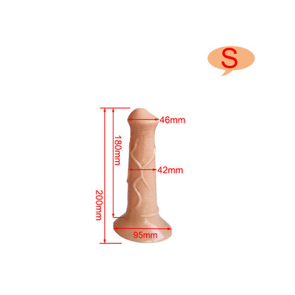 Énorme gode cheval - 15 pouces de long gode animal plug anal jouets pour adultes