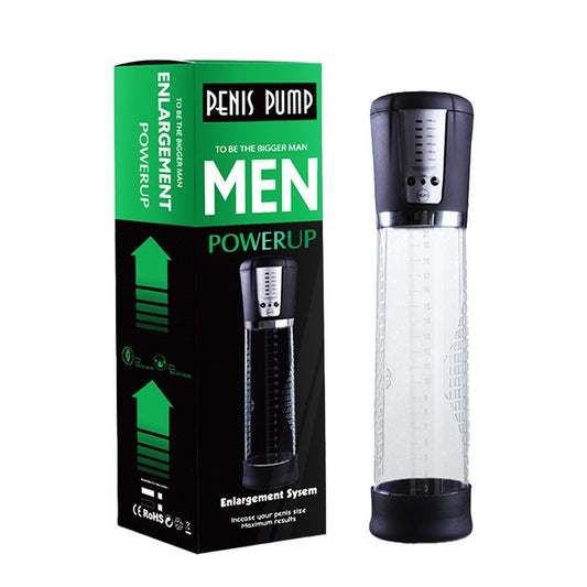 Penis Pump Male Sex Toy - Vacuum Sucking Penis Enlarger Trainer Masturbation Cup