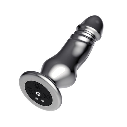Plug anal en métal télécommandé – Gode réaliste, jouet sexuel anal pour hommes et femmes