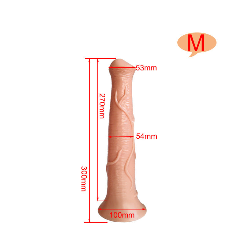 Énorme gode cheval - 15 pouces de long gode animal plug anal jouets pour adultes