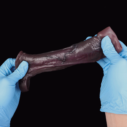 Male Ejaculation Control Silicone Realistic Penis Sleeve – Extends Erection Duration for Longer Sex