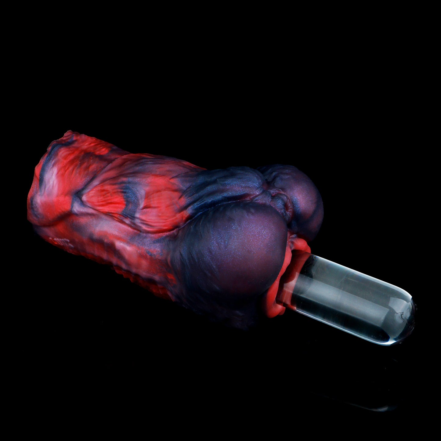 Canine Fantasy Alien Pocket Pussy – Smooth-Coated Dog Masturbator for Male Sex Toys | Platinum Silicone