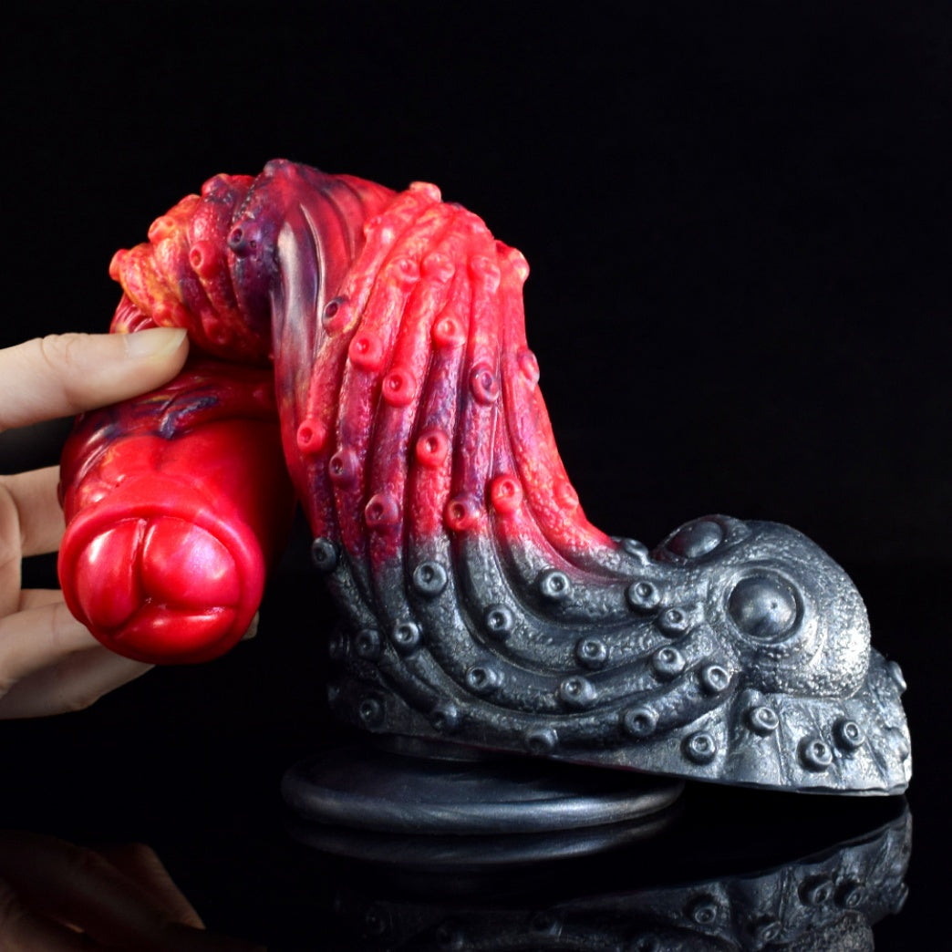 Fire Dragon Tentacle Monster Dildo & G-Spot Stimulator - Unleash Your Deepest Sexual Fantasy