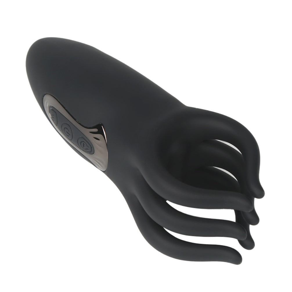 Fantasy Octopus Tentacle Masturbator – Vibrating Open-Ended Stroker & Silicone Male Sex Toy