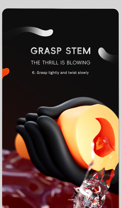 Fantasy Octopus Tentacle Masturbator – Vibrating Open-Ended Stroker & Silicone Male Sex Toy