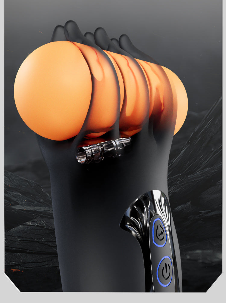 Fantasy Octopus Tentacle Masturbator – Vibrating Open-Ended Stroker & Silicone Male Sex Toy