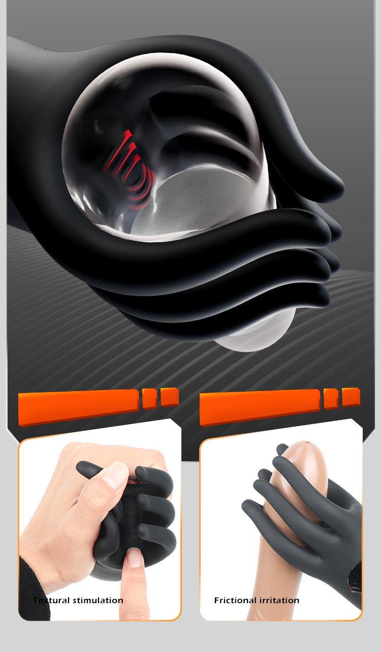 Fantasy Octopus Tentacle Masturbator – Vibrating Open-Ended Stroker & Silicone Male Sex Toy