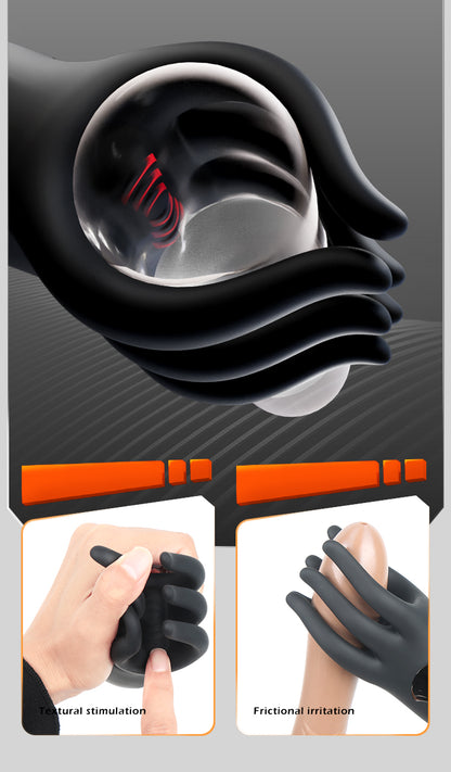 Fantasy Octopus Tentacle Masturbator – Vibrating Open-Ended Stroker & Silicone Male Sex Toy