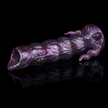 Tentacle Ovipositor Dildo – Egg-Laying Monster Fantasy Toy | Platinum Silicone Creature Cock