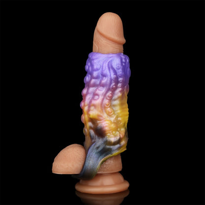 Fantasy Octopus 5-Inch Penis Extender – Built-in Spiral Texture for Intense Male Stimulation