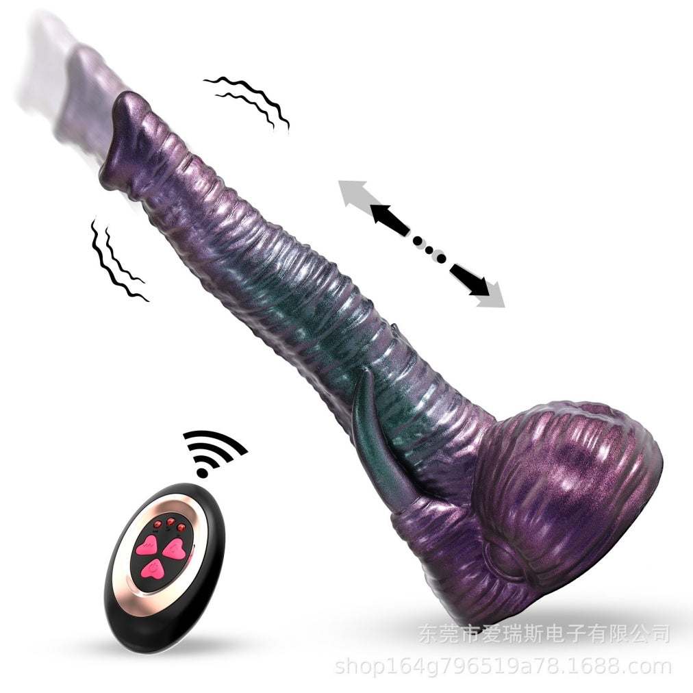 Elefantenrüssel Fantasie Vibrator Dildo – 42° Heizung Fernbedienung G-Punkt & Analsex Spielzeug | Domlust